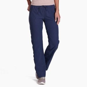 Kuhl Freeflex Move Pants Navy Lightweight Hiking Outdoors Adjustable UPF XS